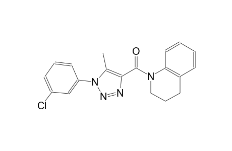 quinoline, 1-[[1-(3-chlorophenyl)-5-methyl-1H-1,2,3-triazol-4-yl]carbonyl]-1,2,3,4-tetrahydro-
