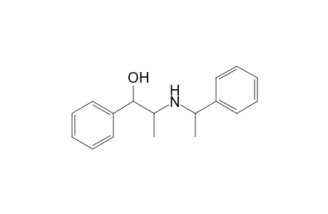 1-Phenyl-2-(1-phenylethylamino)propan-1-ol