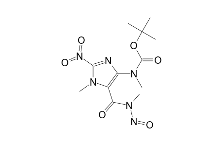 1-Methyl-2-nitro-4-[N-(t-butoxycarbonyl)-N-methylamino]-5-(N-nitroso-N-methylcarbamoyl)-imidazole
