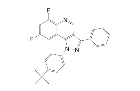 1-(4-tert-butylphenyl)-6,8-difluoro-3-phenyl-1H-pyrazolo[4,3-c]quinoline