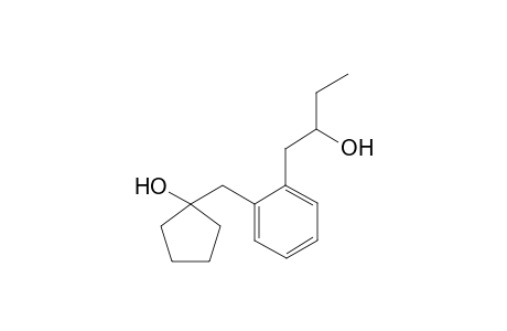 1-[2-(2-Hydroxybutyl)benzyl]cyclopentanol