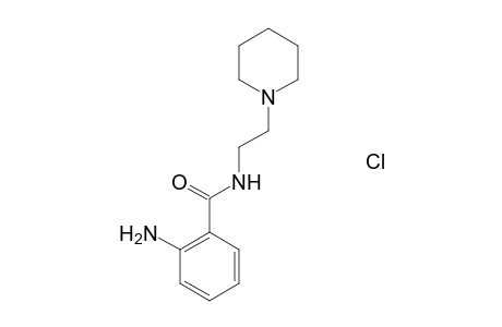 2-Amino-N-[2-(1-piperidinyl)ethyl]benzamide hydrochloride