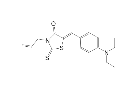 (5Z)-3-allyl-5-[4-(diethylamino)benzylidene]-2-thioxo-1,3-thiazolidin-4-one