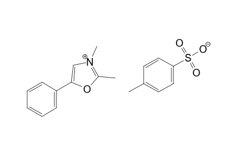 2,3-dimethyl-5-phenyloxazolium p-toluenesulfonate
