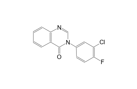 3-(3-chloro-4-fluorophenyl)-4(3H)-quinazolinone