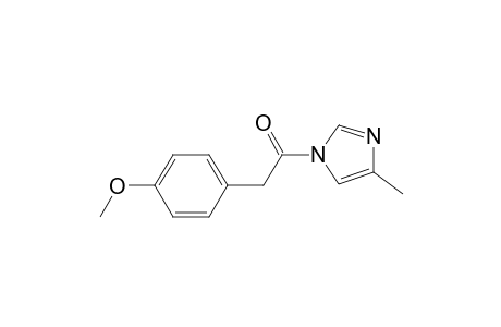 2-(4-Methoxyphenyl)-1-(4-methyl-1-imidazolyl)ethanone