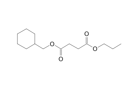 Succinic acid, cyclohexylmethyl propyl ester