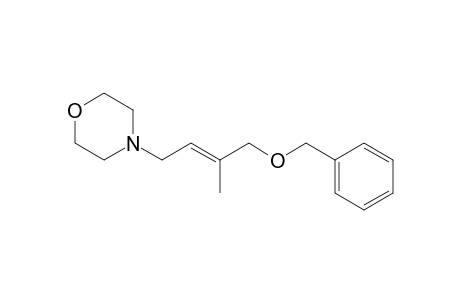 4-[(E)-4-(Benzyloxy)-3-methylbut-2-enyl]morpholine