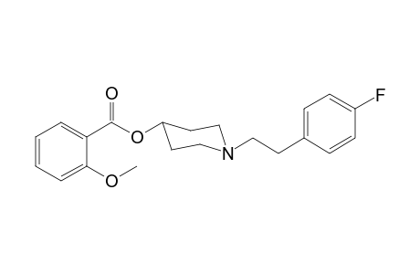 1-[2-(4-Fluorophenyl)ethyl]piperidin-4-yl-2-methoxy benzoate