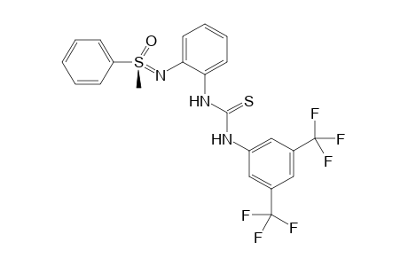 (S)-1-[3,5-bis(trifluoromethyl)phenyl]-3-[2-[(methyl-oxo-phenyl-.lambda.6-sulfanylidene)amino]phenyl]thiourea