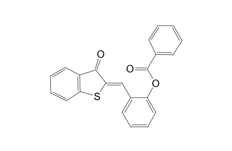2-[(Z)-(3-Oxo-1-benzothien-2(3H)-ylidene)methyl]phenyl benzoate