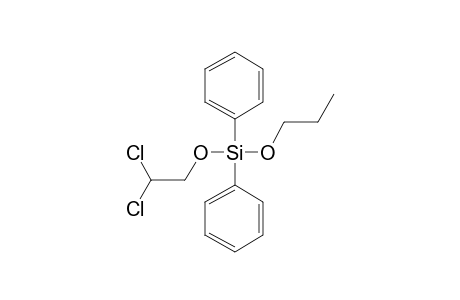 Silane, diphenyl(2,2-dichloroethoxy)propoxy-