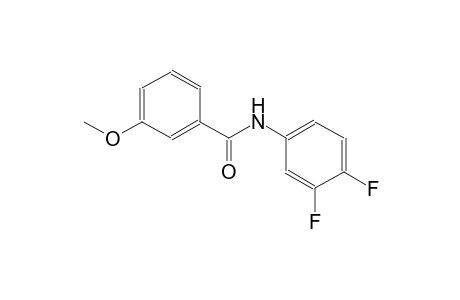 N-(3,4-difluorophenyl)-3-methoxybenzamide
