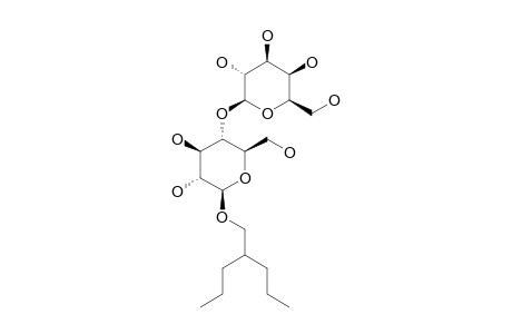 2-(PROPYL)-PENTYL-O-(BETA-D-GALACTOPYRANOSYL)-(1->4)-BETA-D-GLUCOPYRANOSIDE