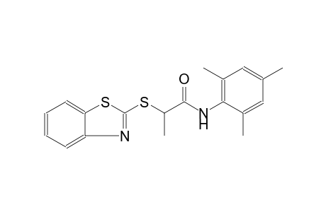 2-(1,3-benzothiazol-2-ylsulfanyl)-N-mesitylpropanamide