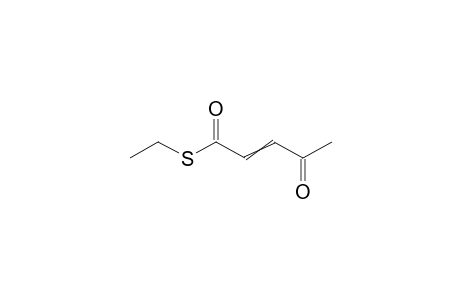 4-Oxo-2-pententhioic acid-S-ethylester
