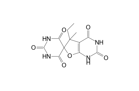 5-Ethyl-5-methyl-1H,1'H-spiro[furo[2,3-d]pyrimidine-6,5'-pyrimidine]2,2',4,4',6'(3H,3'H,5H)-pentaone