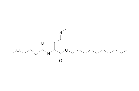 L-Methionine, N-(2-methoxyethoxycarbonyl)-, decyl ester