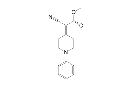1-PHENYL-4-[[CYANO-(METHOXYCARBONYL)]-METHYLENE]-PIPERIDINE