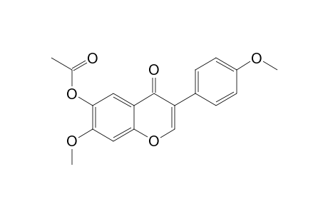 6-Acetoxy-4',7-dimethoxy-isoflavone
