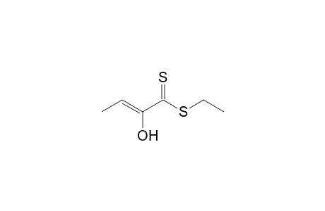 Ethyl 2-hydroxybut-2-enedithioate