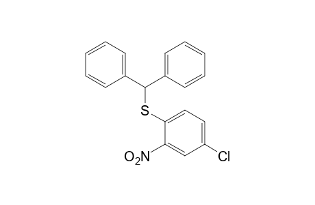 4-chloro-2-nitrophenyl diphenylmethyl sulfide