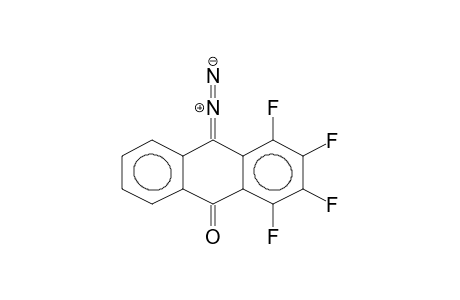 1,2,3,4-TETRAFLUORO-10-DIAZO-9-ANTHRONE