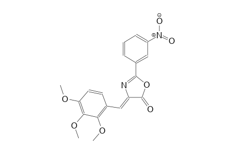(4Z)-2-(3-nitrophenyl)-4-(2,3,4-trimethoxybenzylidene)-1,3-oxazol-5(4H)-one