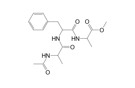 n-Acetylalanylphenylalanylalanine Methyl Ester