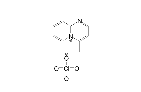 4,9-dimethylpyrido[1,2-a]pyrimidin-5-ium perchlorate