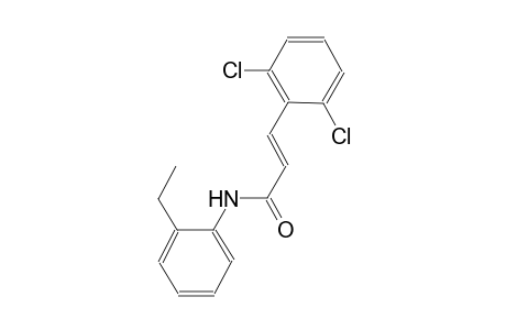 (2E)-3-(2,6-dichlorophenyl)-N-(2-ethylphenyl)-2-propenamide
