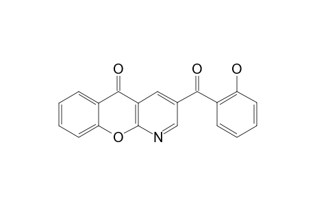 3-(2-HYDROXYBENZOYL)-5H-1-BENZOPYRANO-[2,3-B]-PYRIDIN-5-ONE