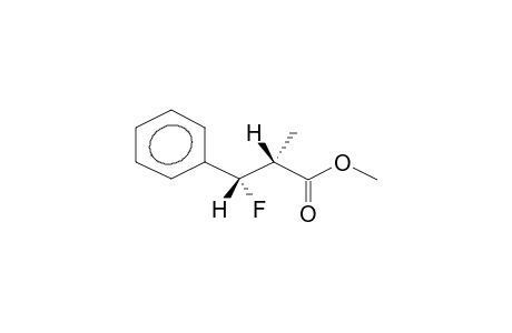 ERYTHRO-(METHYL 2-METHYL-3-PHENYL-3-FLUOROPROPANOATE)