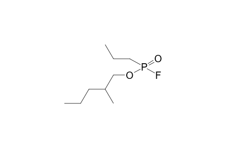 2-Methylpentyl propylphosphonofluoridoate