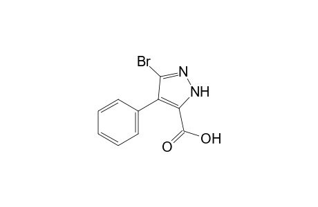 5(or 3)-bromo-4-phenylpyrazole-3(or 5)-carboxylic acid