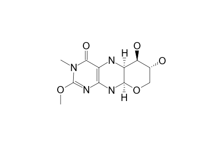 (3R,4R,4AS,10AR)-3,4,4A,5,6,7,10,10A-OCTAHYDRO-3,4-DIHYDROXY-7-METHYL-8-METHOXY-2H-PYRANO-[3,2-G]-PTERIDIN-6(7H)-ONE