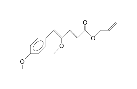 (2E,4E)-4-Methoxy-5-(4-methoxy-phenyl)-penta-2,4-dienoic acid, allyl ester