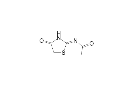 N-[(2Z)-4-Oxo-1,3-thiazolidin-2-ylidene]acetamide