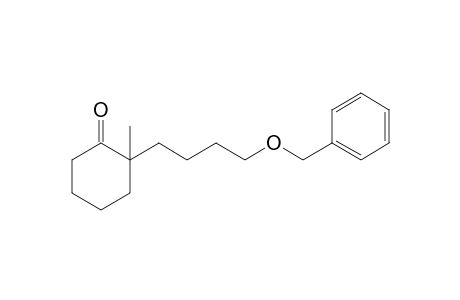 2-(4-benzoxybutyl)-2-methyl-cyclohexanone