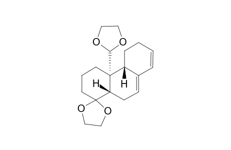 trans-2-(1,3-Dioxolan-2-yl)-tricyclo[8.4.0.0(2,7)]tetradeca-9,11-diene 6,6-Ethylidene Acetal isomer