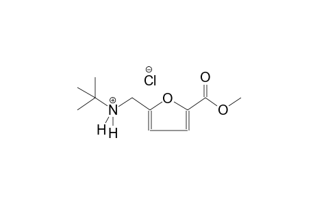 2-furanmethanaminium, N-(1,1-dimethylethyl)-5-(methoxycarbonyl)-, chloride