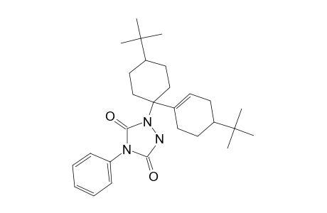 1-[4-Tert-butyl-1-(4-tert-butyl-1-cyclohexenyl)cyclohexyl]-4-phenyl-1,2,4-triazolidine-3,5-dione