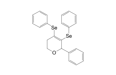 6-Phenyl-4,5-bis(phenylselanyl)-3,6-dihydro-2H-pyran
