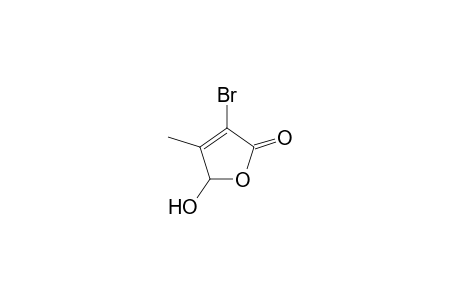 3-Bromo-4-methyl-5-hydroxy-2,5-dihydrofuran-2-one