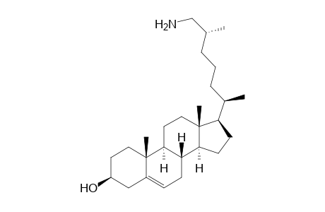 (3beta,25R)-26-aminocholest-5-en-3-ol