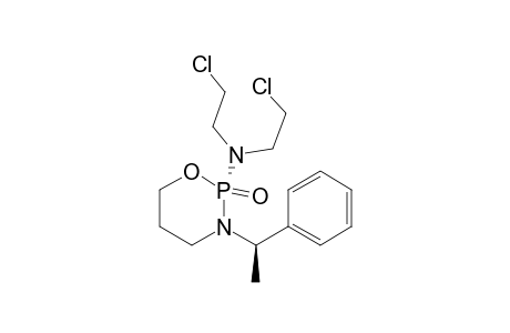 2H-1,3,2-Oxazaphosphorin-2-amine, N,N-bis(2-chloroethyl)tetrahydro-3-(1-phenylethyl)-, 2-oxide, [R-(R*,R*)]-