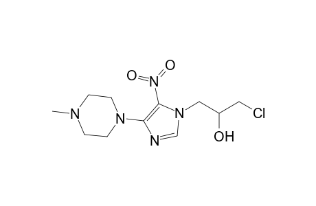 1-(3-Chloro-2-hydroxypropyl)-4-(4-methylpiperazin-1-yl)-5-nitroimidazole