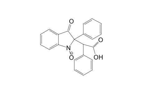 2-(2-Phenyl-3-oxo-2,3-dihydro-1H-indole-2-yl)-2-phenylacetic acid N-oxide