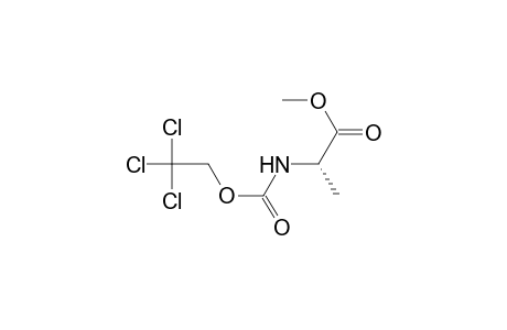 L-Alanine, N-[(2,2,2-trichloroethoxy)carbonyl]-, methyl ester