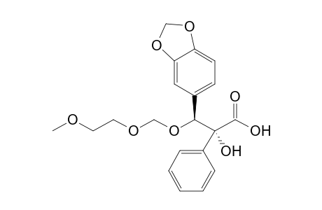 (2R,3S)-2-Phenyl-2-hydroxy-3-(3,4-methylenedioxyphenyl)-3-(2-methoxyethoxymethyoxy)propanoic acid
